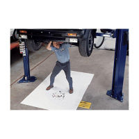 ニューピグコーポレーション ピグ油専用ホワイトマットロール MAT401（直送品）