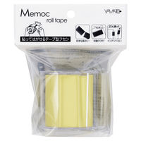 ヤマト NOR-50CH-1 メモックロールテープ 黄 3個