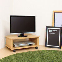 弘益 テレビ台 ブラウン 幅600×奥行395×高さ250mm TVR-M01（BR） 1台（直送品）