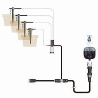 タカギ ポットスプリンクラー 点滴 GKS102 1個