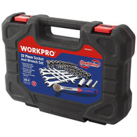 GREATSTAR WORKPRO ソケット&レンチセット32PC W003001AJ 1セット（直送品）