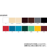 サンデーペイント 油性建物用 茶 700ml #20EE2（直送品）