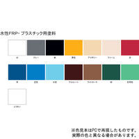 サンデーペイント 水性FRP・プラスチック用塗料 チョコレート 200ml #266746（直送品）