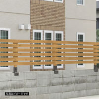 タカショー ボーダーフェンス 120X60 オークル BD-01/4S 1セット（4枚入）（直送品）