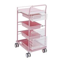 【アウトレット】松吉医科器械 リベルタカート ピンク LB-001P 1台 23-7344-01