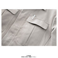 クロダルマ 長袖ジャンパー(ヒヨク) グレー L 32041ー40ーL 1枚（直送品）