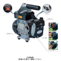アクアシステム ハンディ電動ポンプ (ドラム缶・灯油軽油用・流量計・オートストップガン付) EVPDー56K24ATN 1台（直送品）