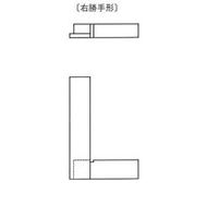 大菱計器製作所 A形勝手形スコヤー JIS2級 右勝手 200 FF105 1台（直送品）