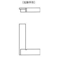 大菱計器製作所 A形勝手形スコヤー JIS2級 左勝手 100 FF202 1セット（2台）（直送品）