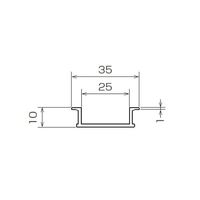 東洋技研 端子台レール DAVー4ー1000 1セット100個入り 1セット(100個)（直送品）