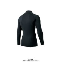 クロダルマ 長袖アンダーレイヤー ブラック×ブラック 3L 47057ー49ー3L 1枚（直送品）