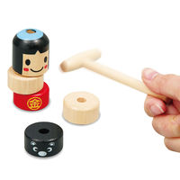 アーテック 金太郎だるま落し(木製玩具) 7699 1セット(2個)