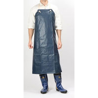 カジメイク ターポリン胸付前掛 1900-M-紺