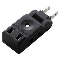 延長コード 電源タップ コンセント 2ピン 3個口 マイクロタップ 薄型 小型 黒 AVT-M01-23BK エレコム 1個