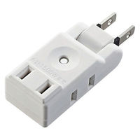 延長コード 電源タップ コンセント 2ピン 3個口 マイクロタップ 薄型 小型 白 AVT-M01-23WH エレコム 1個（直送品）