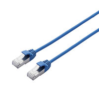 LANケーブル 3m cat7準拠 爪折れ防止 ギガビット スリム より線 ブルー LD-TWSS/BU3 エレコム 1個
