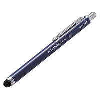 タッチペン スタイラスペン 超感度 ノック式 ネイビー P-TPCNBU エレコム 1個