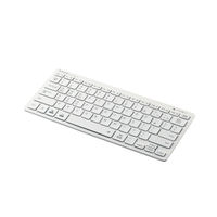 エレコム Bluetoothミニキーボード/パンタグラフ式/軽量/マル TK-FBP102WH 1個