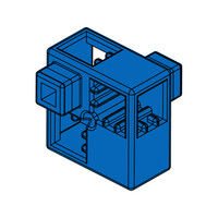 アーテック Artecブロック ハーフA 8P 青 77758 1セット(5個)（直送品）