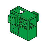 アーテック Artecブロック ハーフA 8P 緑 77765 1セット(5個)（直送品）