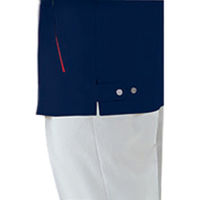 明石スクールユニフォームカンパニー 男女兼用半袖ジャケット グレー L UN791-4-L（直送品）