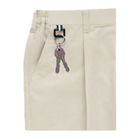 明石スクールユニフォームカンパニー メンズワンタックスラックス ベージュ LL UN792-3-LL（直送品）