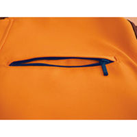 明石スクールユニフォームカンパニー 男女兼用半袖ブルゾン オレンジ LL UN795-83-LL（直送品）