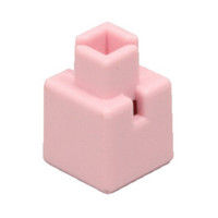 アーテック Artecブロック ミニ四角 20P 薄ピンク 77821 1セット(5個)（直送品）