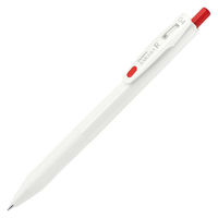 ゲルインクボールペン サラサ R 0.4 白/赤 JJS29-R1-R 1本 ゼブラ