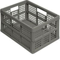 Really Useful Products RUP 折りたたみメッシュコンテナ 32L つや消しOD 32OL 1個 195-6117（直送品）