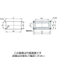 岩田製作所 圧力ゲージブラケット(デジタル用) ストレートタイプ PDS3ー01S 1セット(5個)（直送品）