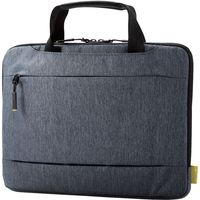 パソコンケース PCバッグ ～11.6インチ 取っ手付 持ち運び 小物入れ グレー BM-IBCH11RGY エレコム 1個（直送品）