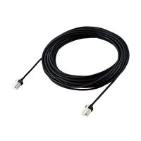 LANケーブル 10m cat6A準拠 爪折れ防止 ギガビット スリム より線 黒 LD-GPASST/BK100 エレコム 1個