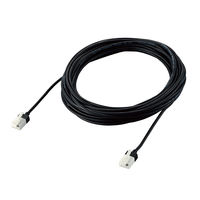 LANケーブル 7m cat6A準拠 爪折れ防止 ギガビット スリム より線 黒 LD-GPASST/BK70 エレコム 1個（直送品）