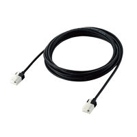 LANケーブル 3m cat6A準拠 爪折れ防止 ギガビット スリム より線 黒 LD-GPASST/BK30 エレコム 1個