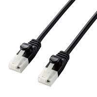 エレコム やわらかLANケーブル/CAT6A/爪折れ防止/5.0m/ブラック LD-GPAYT/BK50 1個