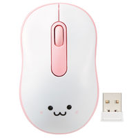 エレコム 無線マウス/光学式/Sサイズ/抗菌/ピンク M-DY10DRSKPN 1個