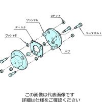 椿本チエイン エクトフレックスカップリング NEFシリーズ(シングルタイプ) NEF80SーNRーNR 1個（直送品）