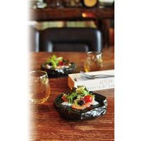 ヤマコー 岩石 プレート 黒 79394 1個（直送品）