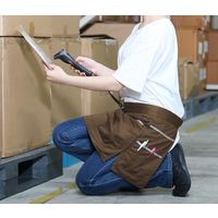 ディックコーポレーション 倉庫作業用エプロン 腰下タイプ ブラウン FB-002 1個