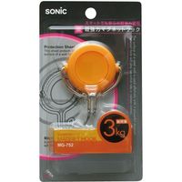 ソニック 超強力マグネットフック 3kg ブリスター 橙 MG-752-OR 1セット(2個)