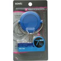 ソニック 超強力マグネットフック 7kg ブリスター 青 MG-768-B 1個