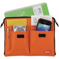 リヒトラブ バッグインバッグA5 黄緑 A7553-6 1個