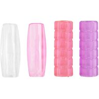 クツワ 鉛筆キャップ プニュグリップ 4色セット キャンディ RB024D 1セット(10個)