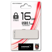 磁気研究所 USB3.0フラッシュメモリー 16GB パスワードロック対応 HDUF127S16GML3 1個