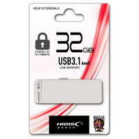 磁気研究所 USB3.0フラッシュメモリー 32GB パスワードロック対応 HDUF127S32GML3 1個