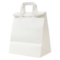 パックタケヤマ フォールドバッグ2618白無地 XZV69995 1ケース(100枚入x4袋)（直送品）