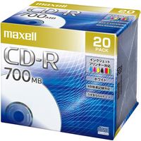 マクセル データ用 CD-R 700MB 48倍速 1パック（20枚入） CDR700S.PNW.20S