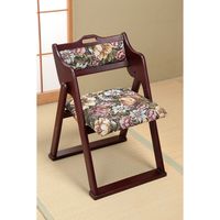 ファミリー・ライフ 和風折りたたみ椅子 03934 1個（直送品）