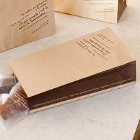 【角底袋】ヘッズ　BKFブラウンペーパーバッグー11　 1パック（100枚入） BKB-11P